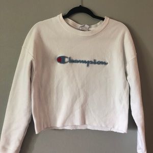 Cropped Champion Sweatshirt